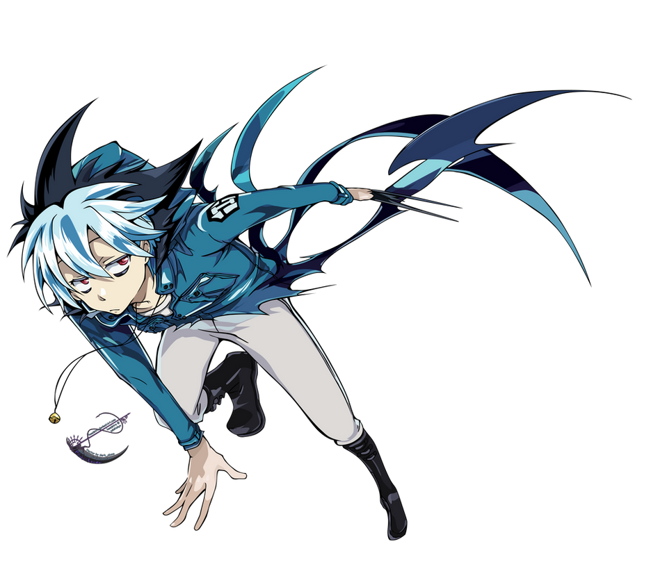 Kuro - SerVamp - Vector by headstro
