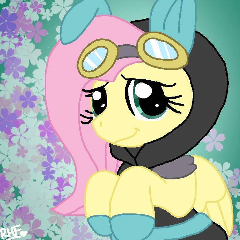 fluttershy bunny by rosehasfloof on DeviantArt