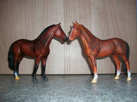 CollectA Hannover stallions