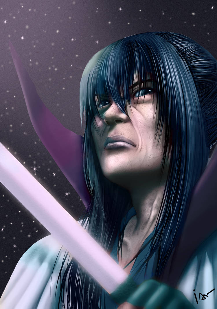 Seijuro Hiko (old) - Rurouni Kenshin. by Ilustrasian on DeviantArt