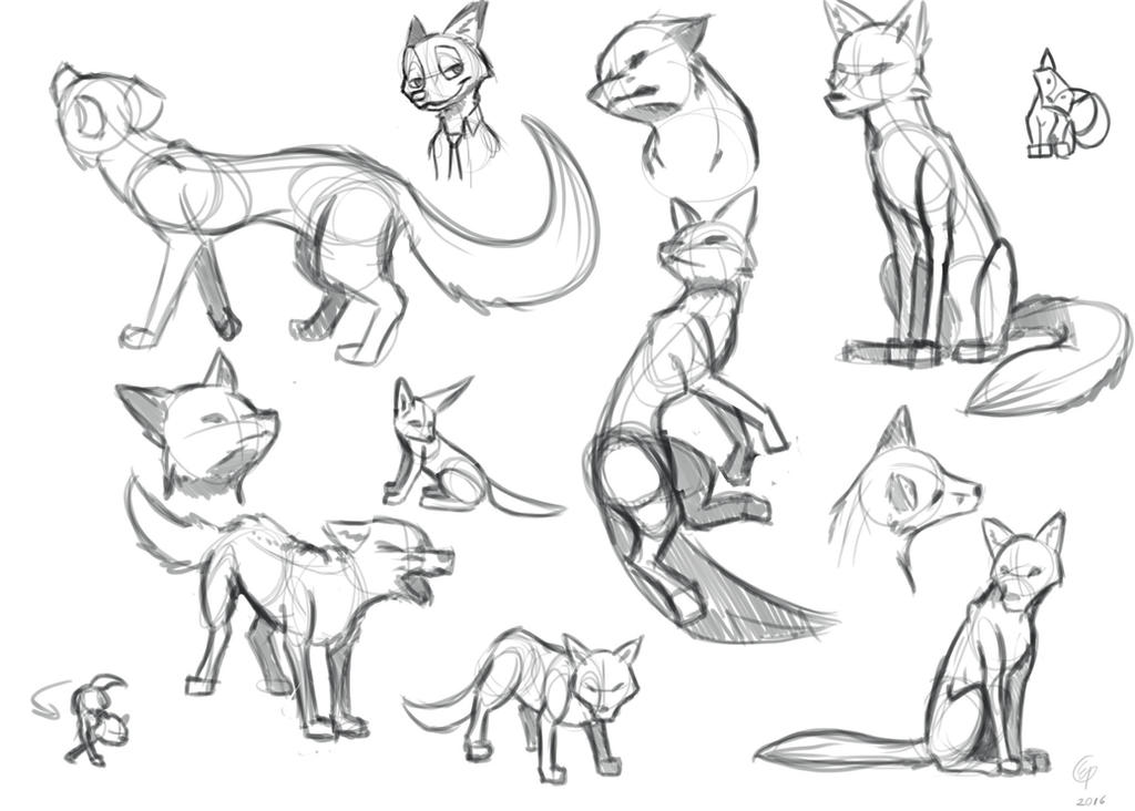 Fox Sketches