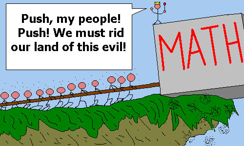 Math is Evil by NobodysSon on DeviantArt