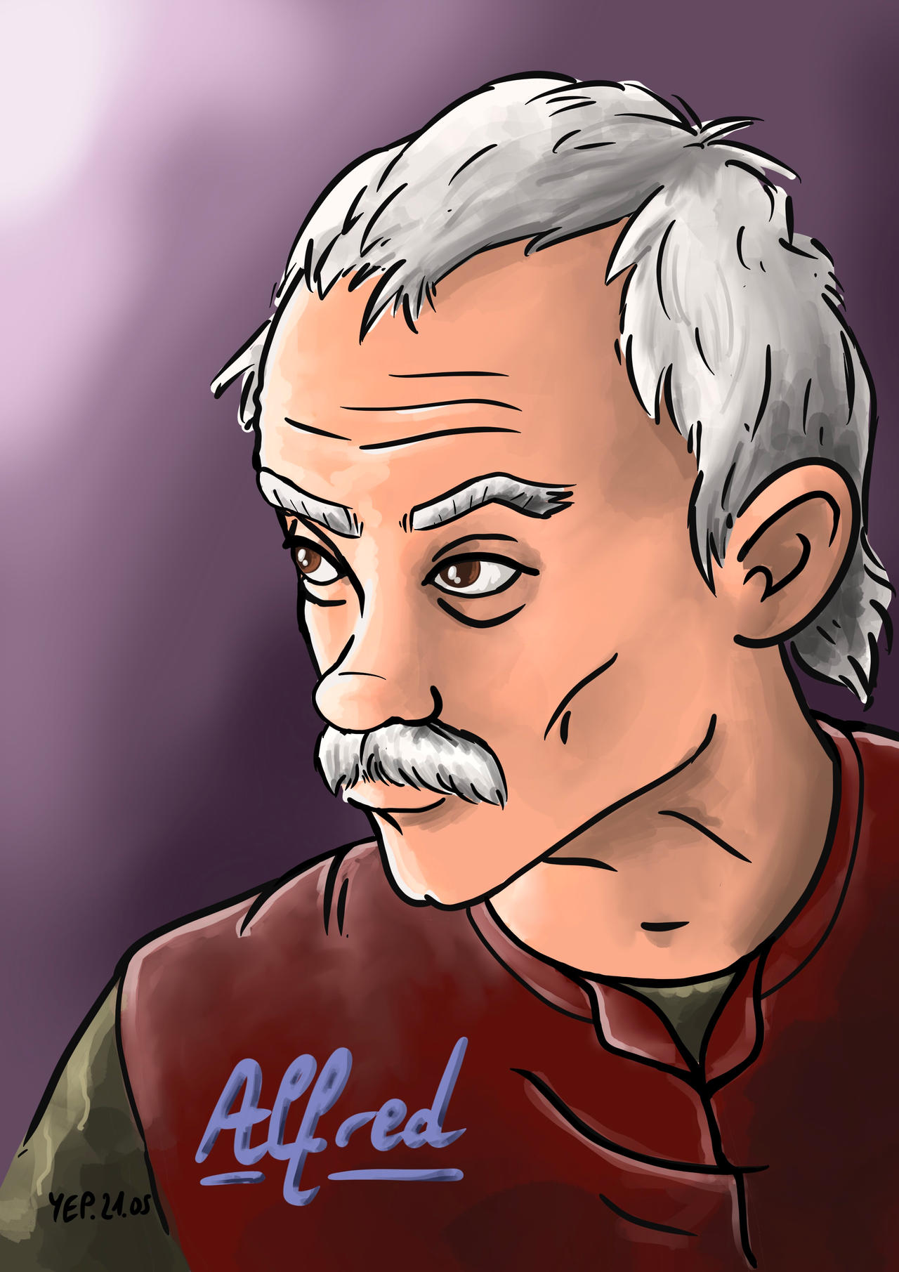 Alfred Crying Deviantart alfred by goulgard on DeviantArt