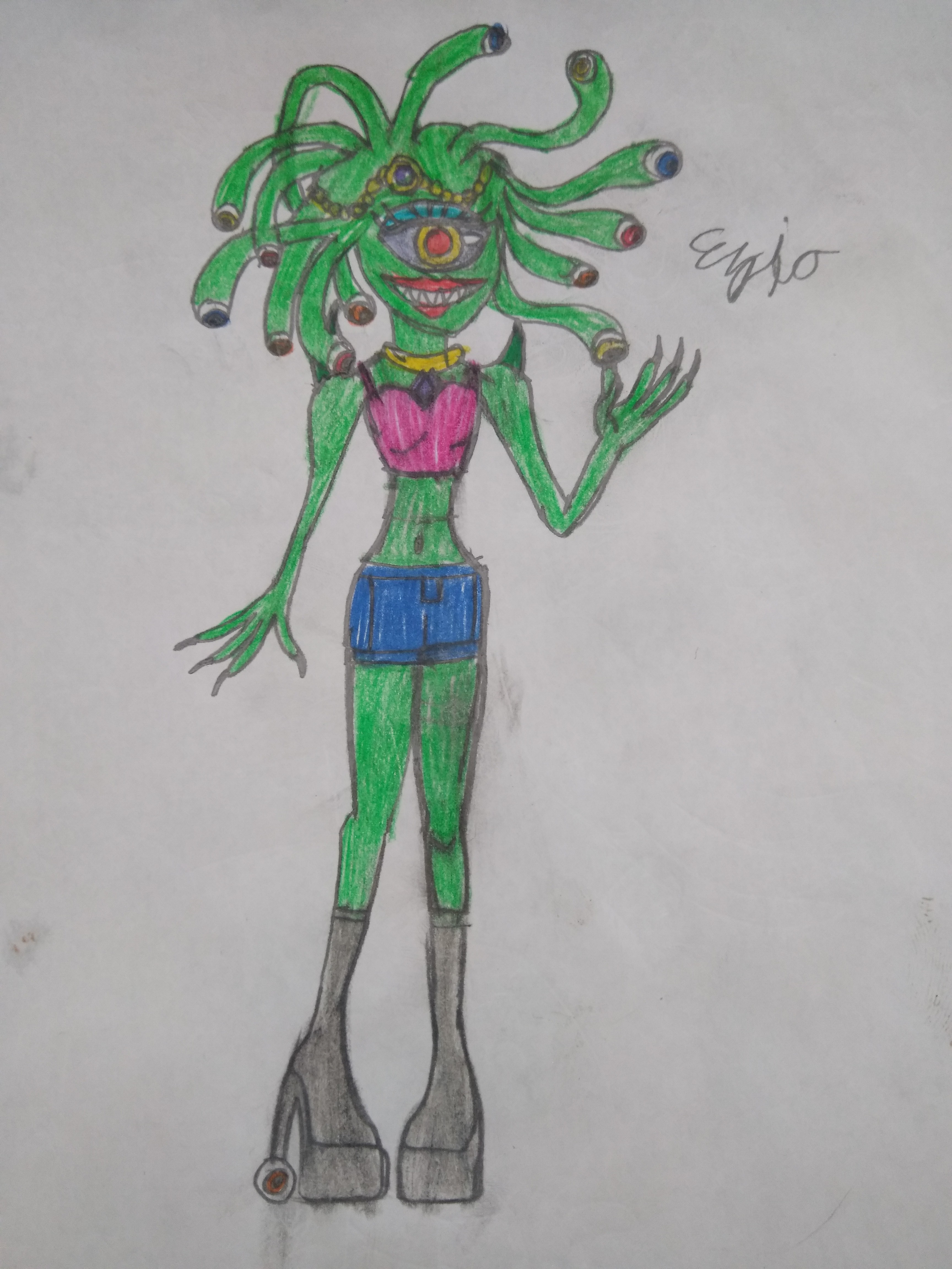 gorgon girl from monster high by AzZzAeLL on DeviantArt