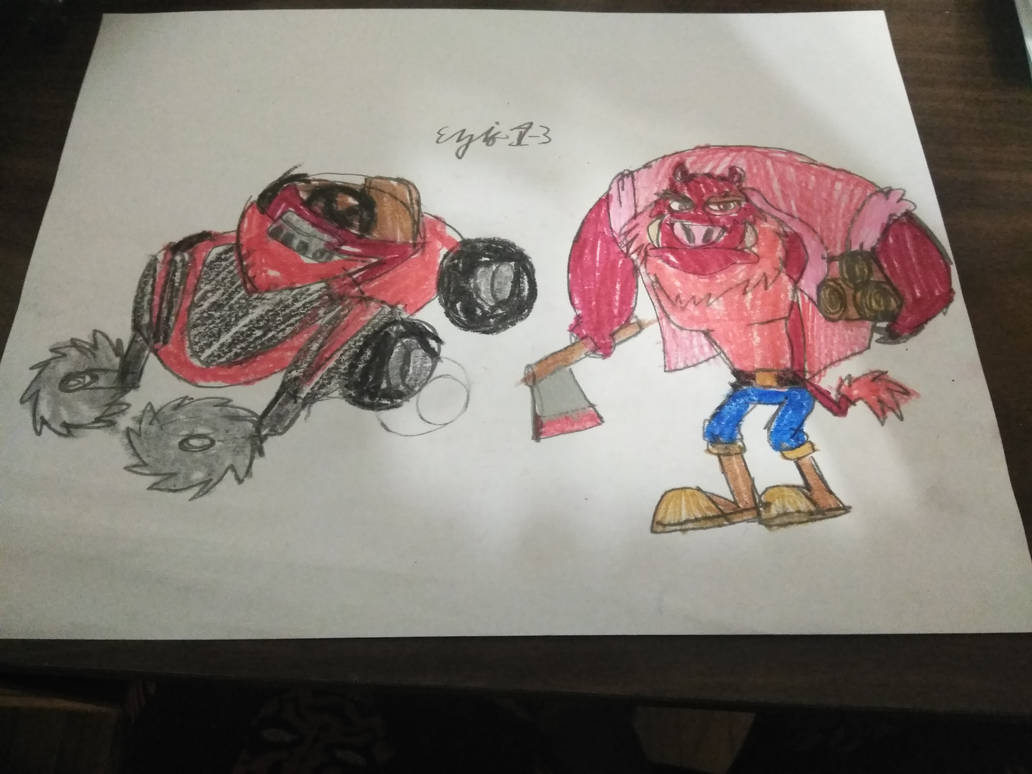 Goar Crash Crash Team Racing Nitro Fueled: Goar Pig by Ezio1-3 on DeviantArt