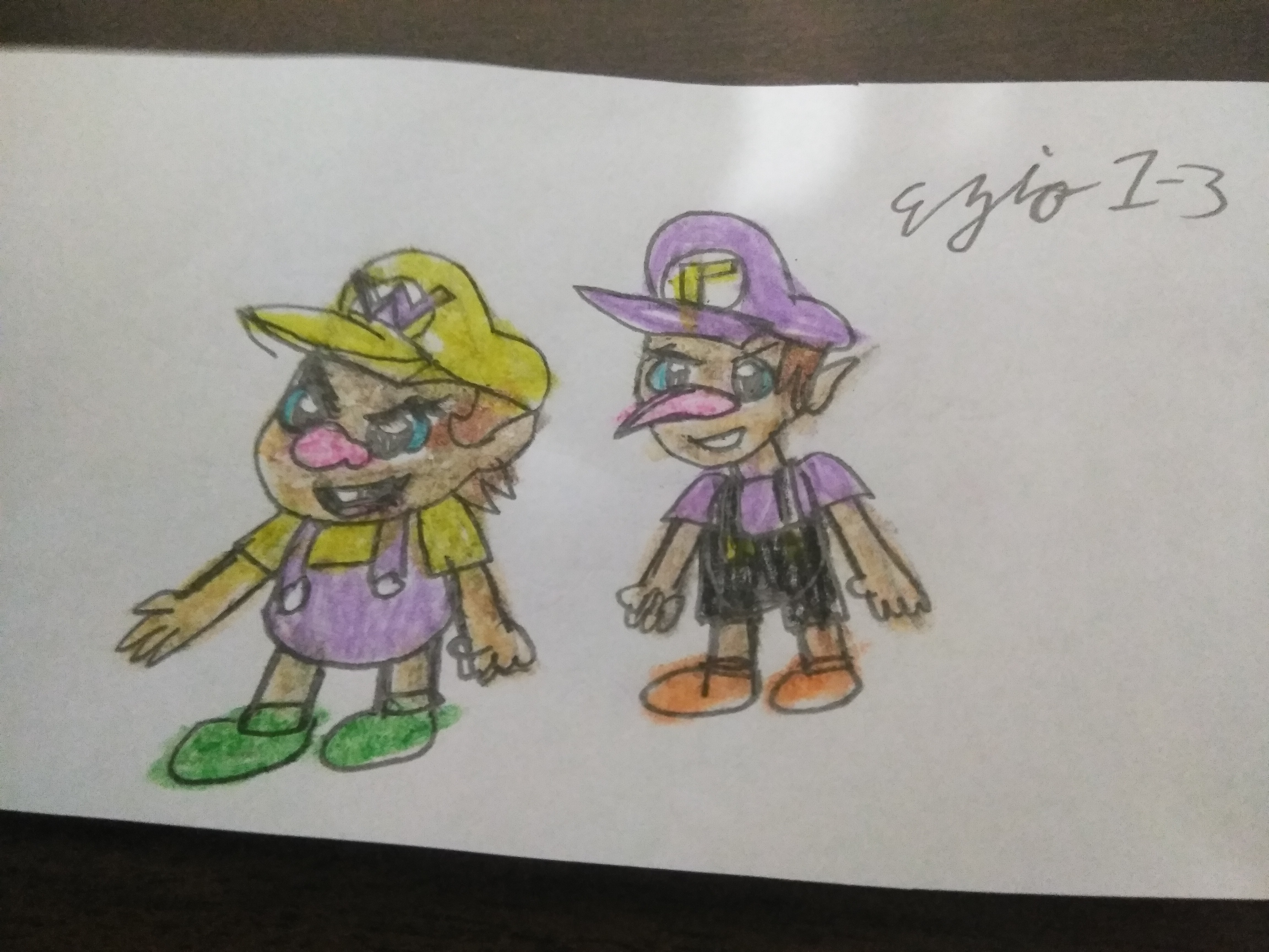 Wario And Waluigi Dies By Baby Alphabet Lore by AlexMonette on DeviantArt