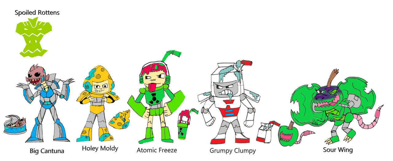 Rotterns Transformers Botbots: Spoiled Rottens by Ezio1-3 on DeviantArt