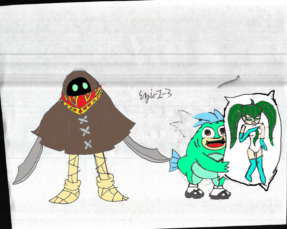 Mario+Rabbids: Bob Bobowski and Fishy Boopkins by Ezio1-3 on DeviantArt