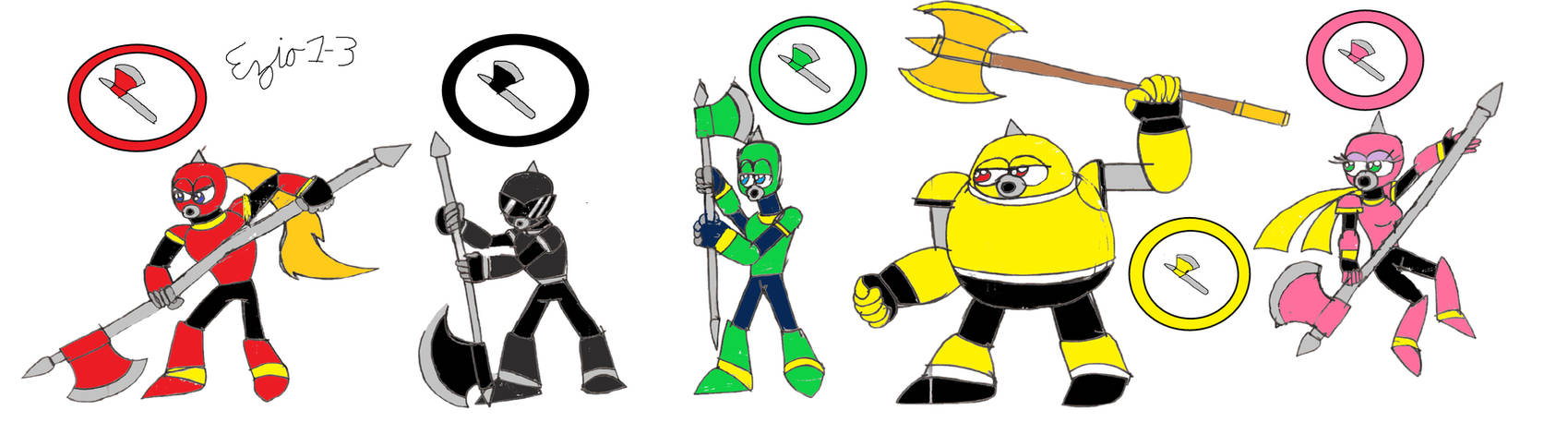 Axem Rangers Height Super Mario Party: The Axem Rangers by Ezio1-3 on DeviantArt
