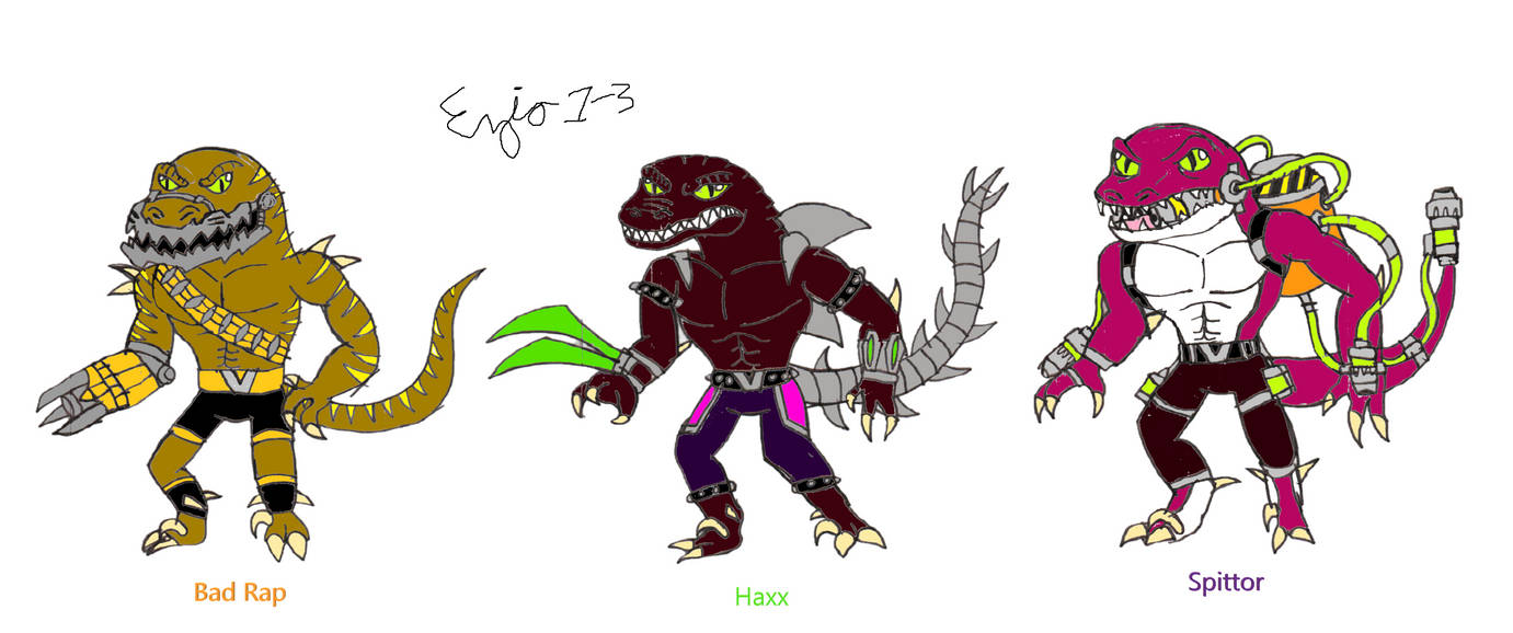 Extreme Dinosaurs: The Reckless Raptors by Ezio1-3 on DeviantArt