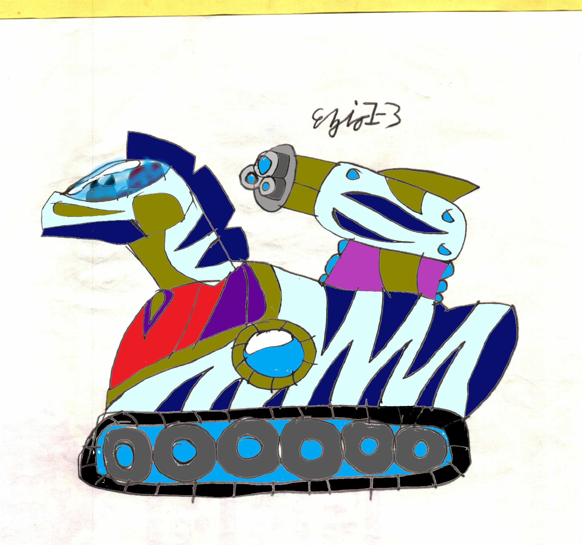 Lego LEgends of Chima: Zebra Terrain Roller by Ezio1-3 on DeviantArt