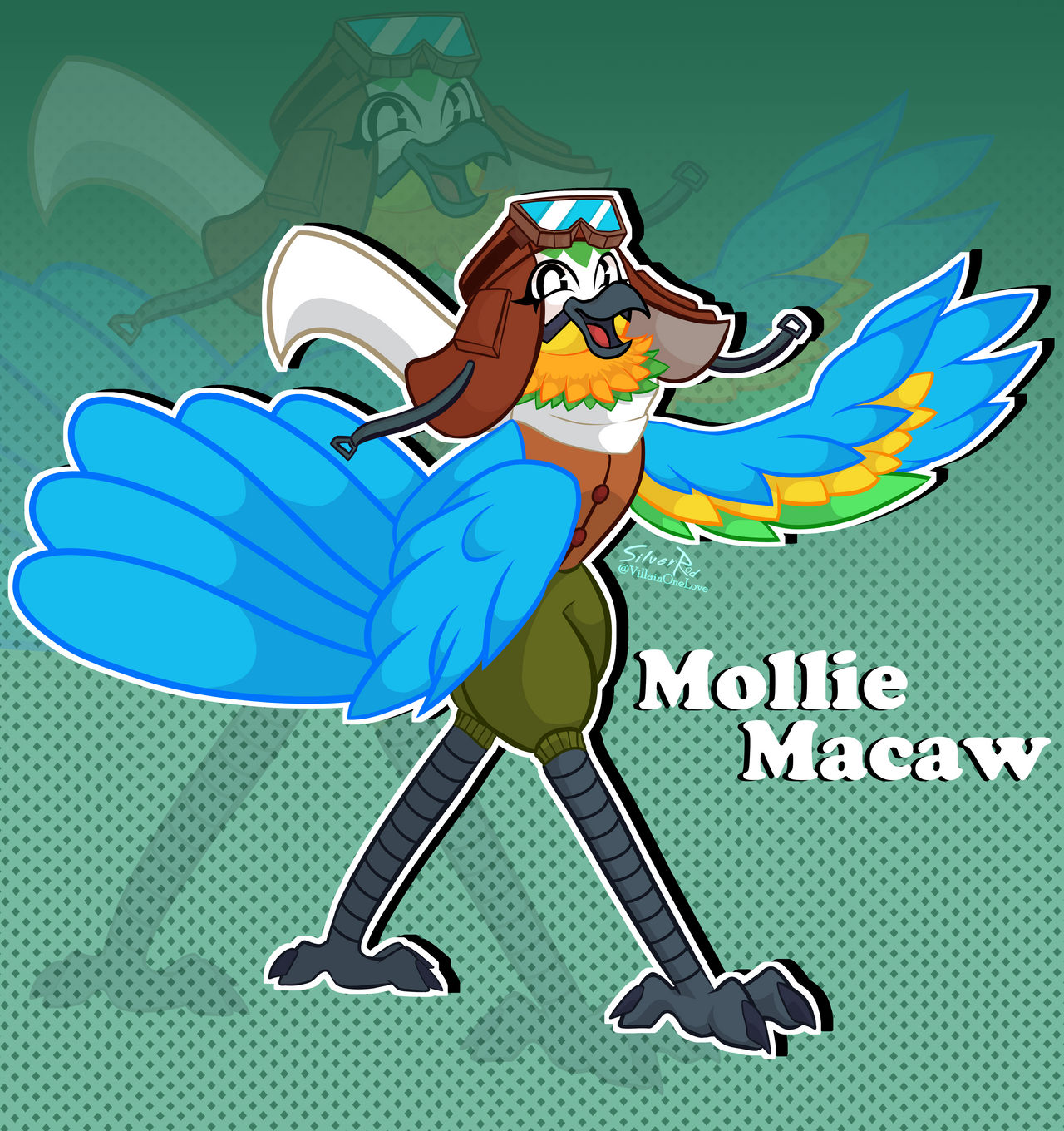 Mollie Macaw FanArt by SilvaRod on DeviantArt