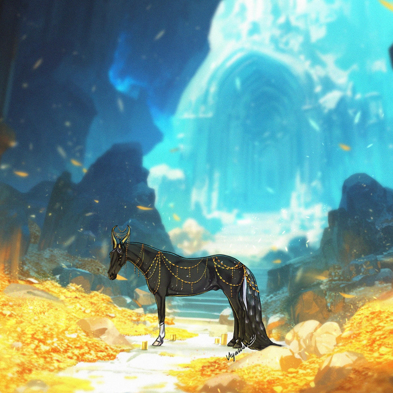 Grotto by Ayazuea on DeviantArt