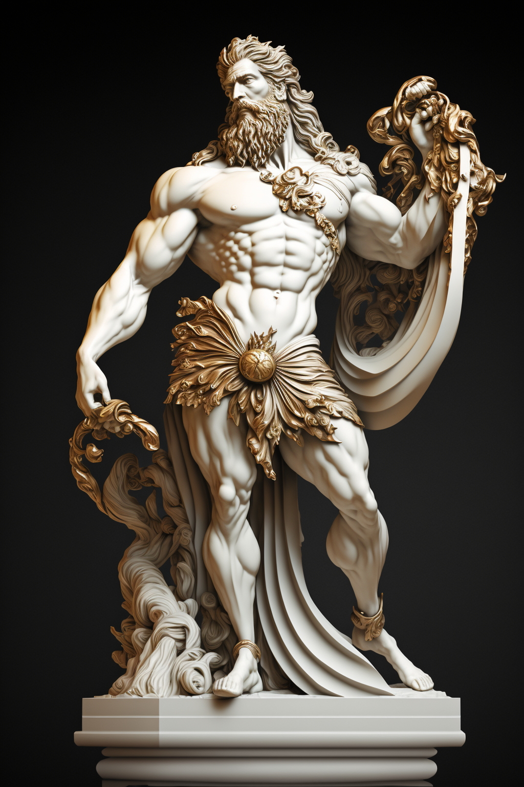Statues Deviantart Warrior Statue by Nahuae on DeviantArt