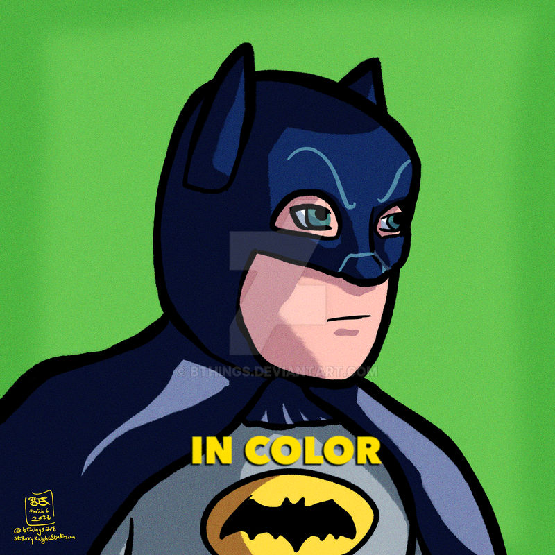 Batman - IN COLOR by BThings on DeviantArt