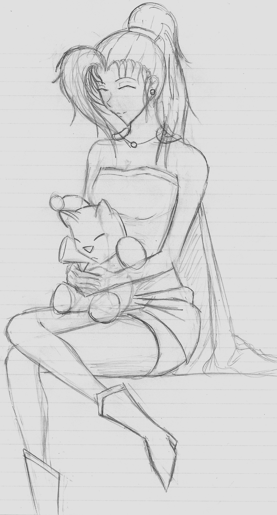 terra and mog sketch