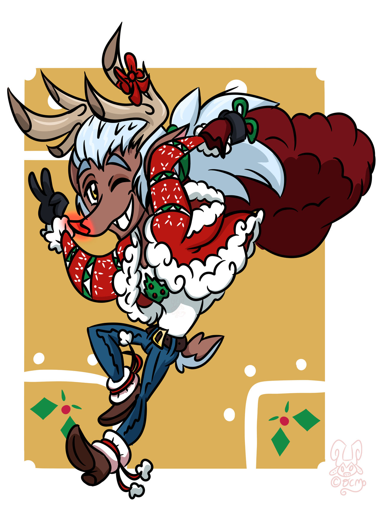 Rudolph by RozettaVyper on DeviantArt