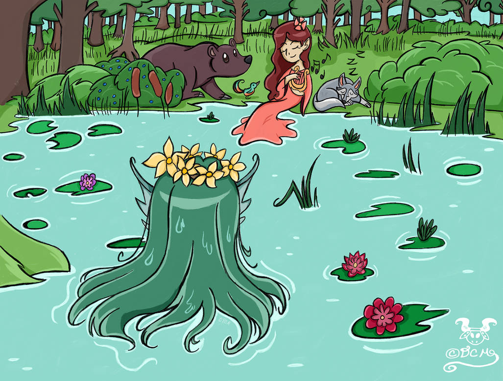 Nokken and Maiden by RozettaVyper on DeviantArt