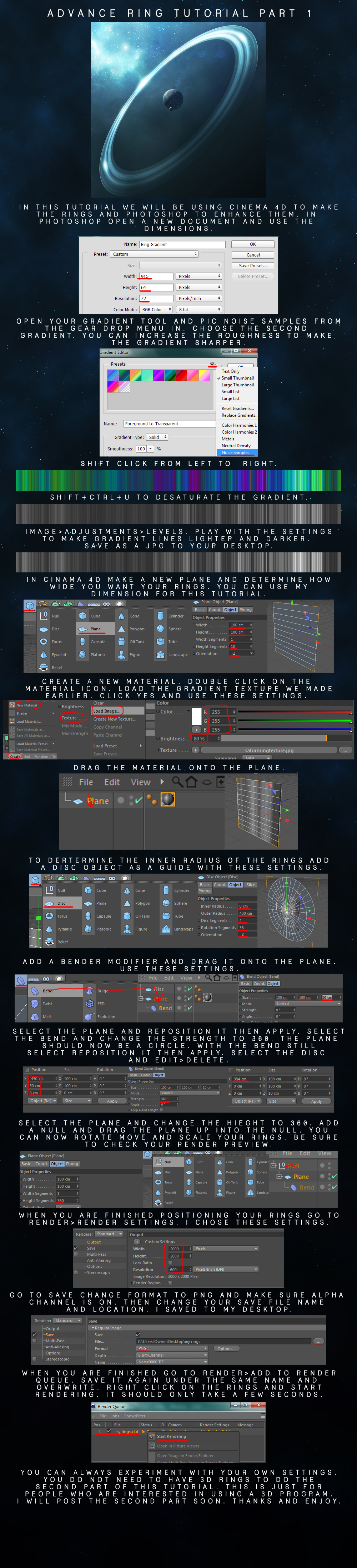 Advance Ring Tutorial Part 1