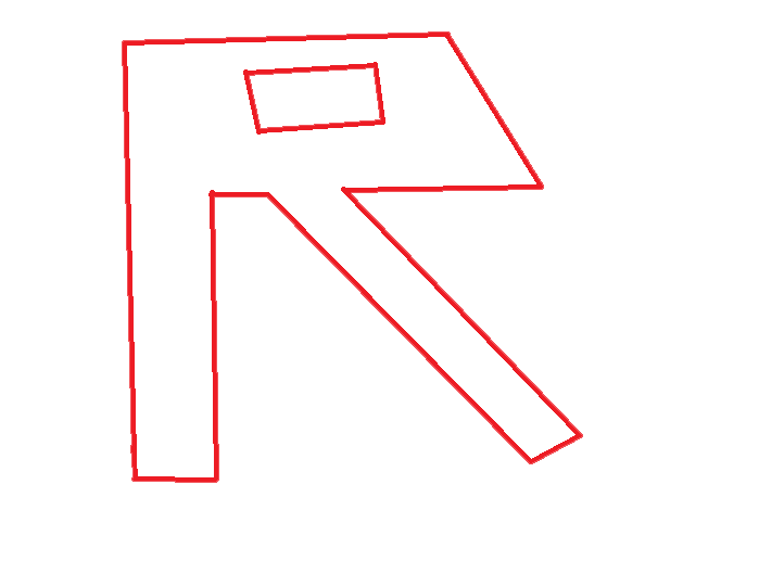 Roblox Logo (MS Paint Remake) by AMrMen on DeviantArt