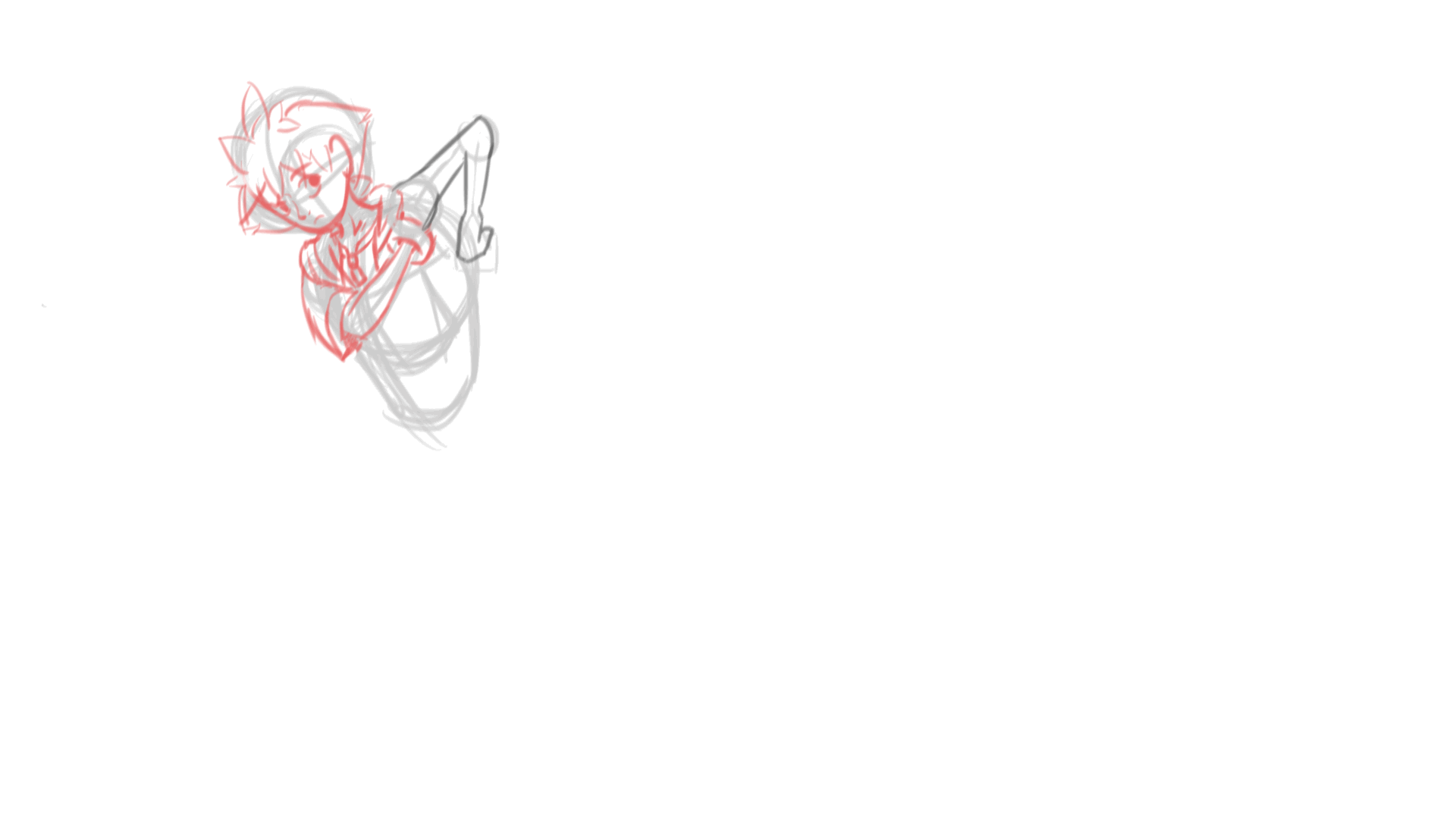 Sora Arm stretch sketch Animation by Bikyournose on DeviantArt