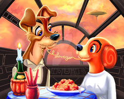 Lady and the Tramp/Star Wars Mashup