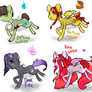 Playbase Ponies set 01 [closed]