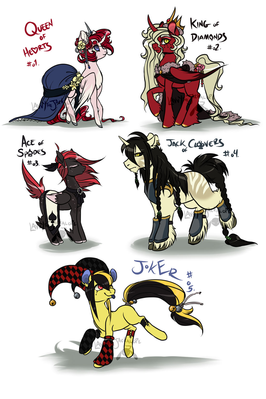 Playing Card Ponies [CLOSED]