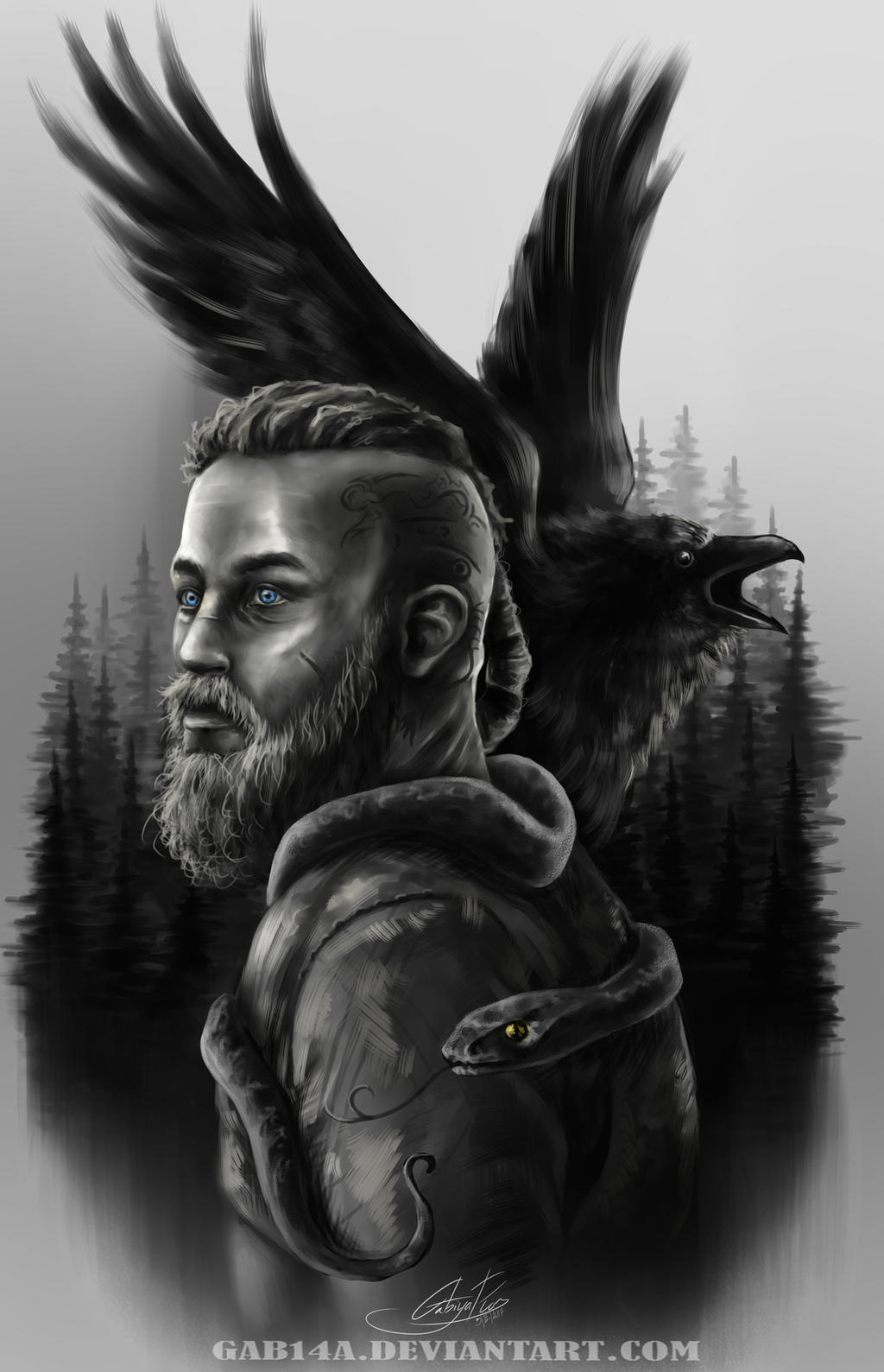 Yule X Ragnar Ragnar Lothbrok Fanart by Gab14a on DeviantArt