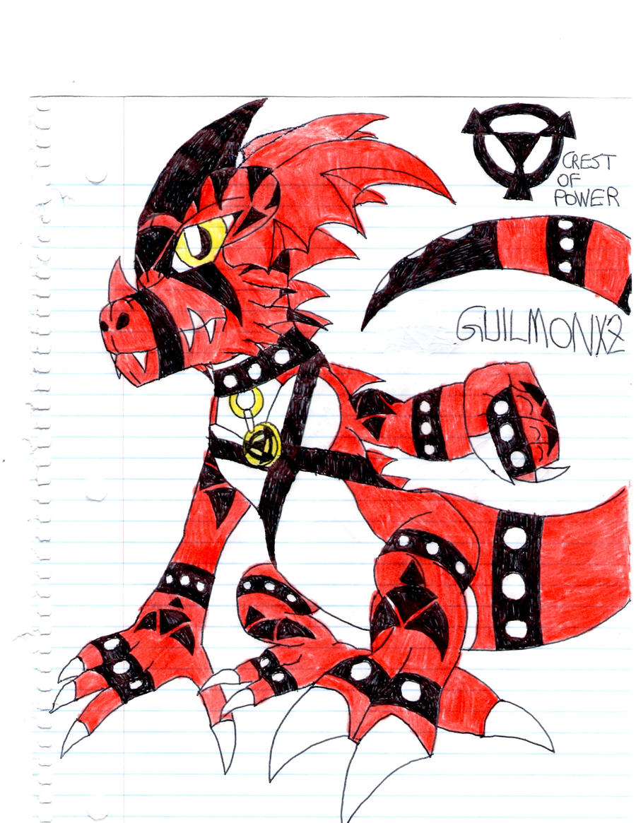 GUILMON X2 COLORED