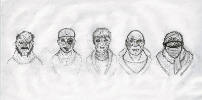 Character line-up (Cyclops)