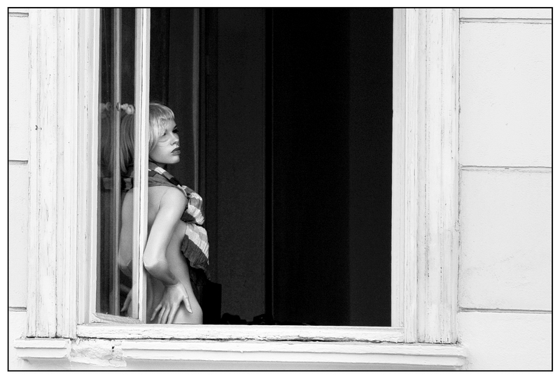 the doll at the window