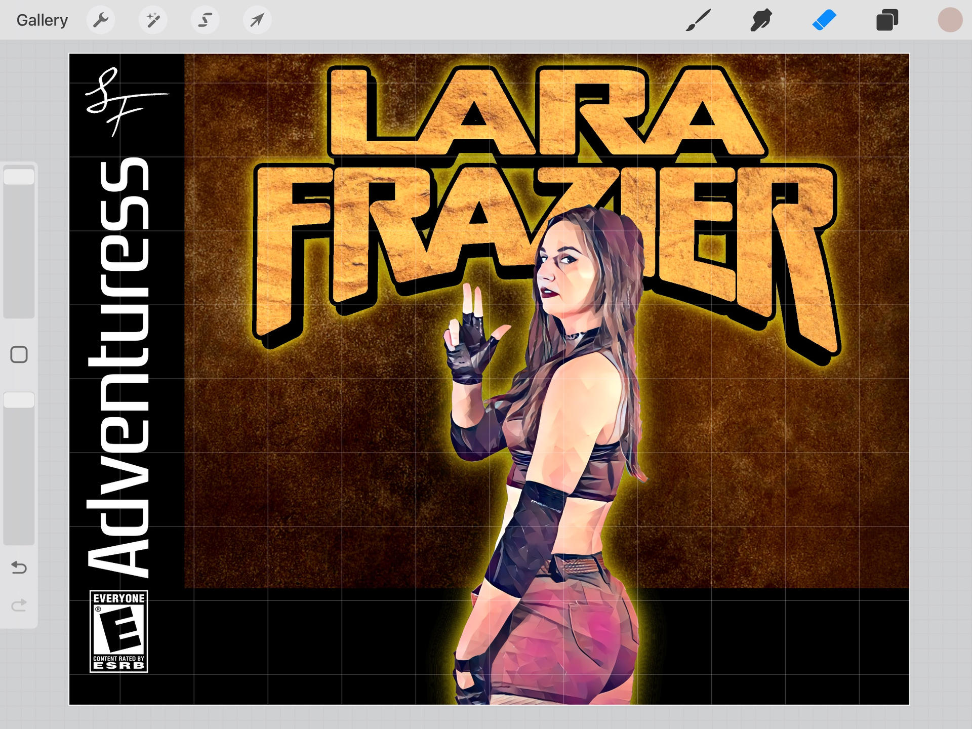 Lara Frazier Wrestling Design by SomeFN90sGuy on DeviantArt