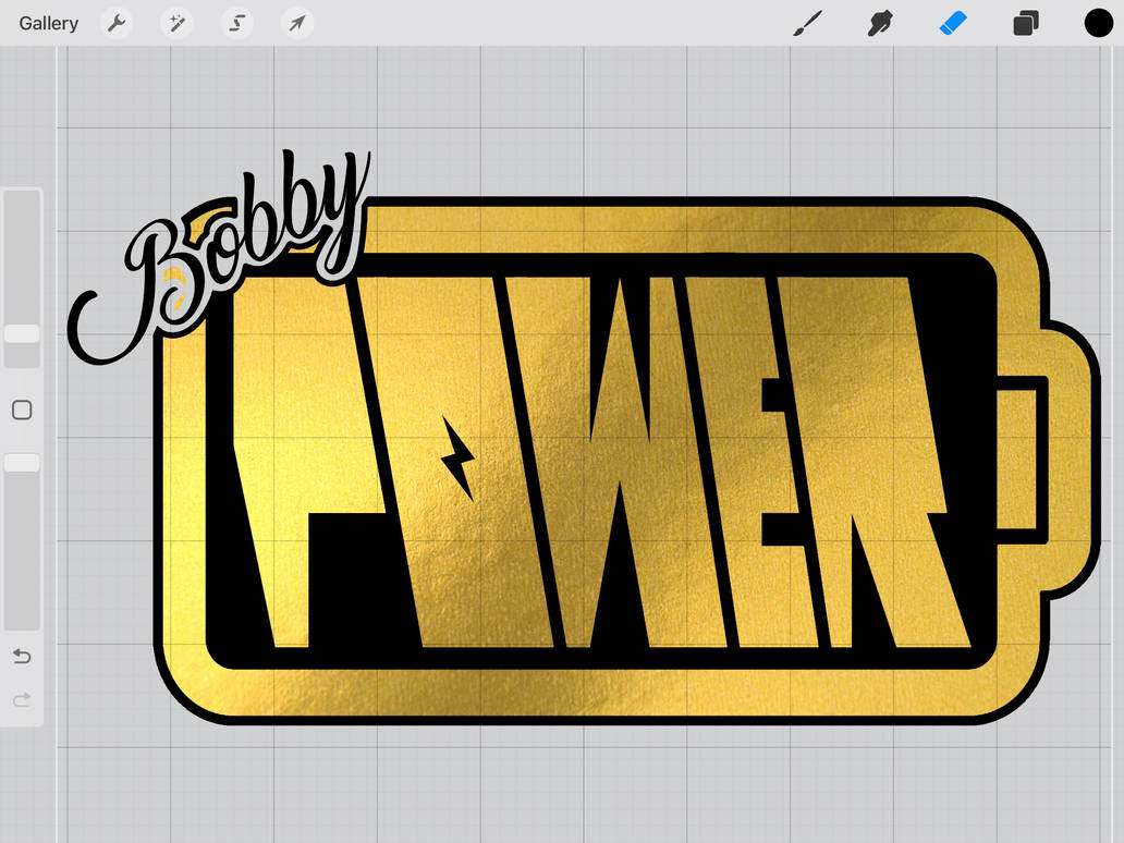 Bobby Power Wrestling Gear Logo by SomeFN90sGuy on DeviantArt