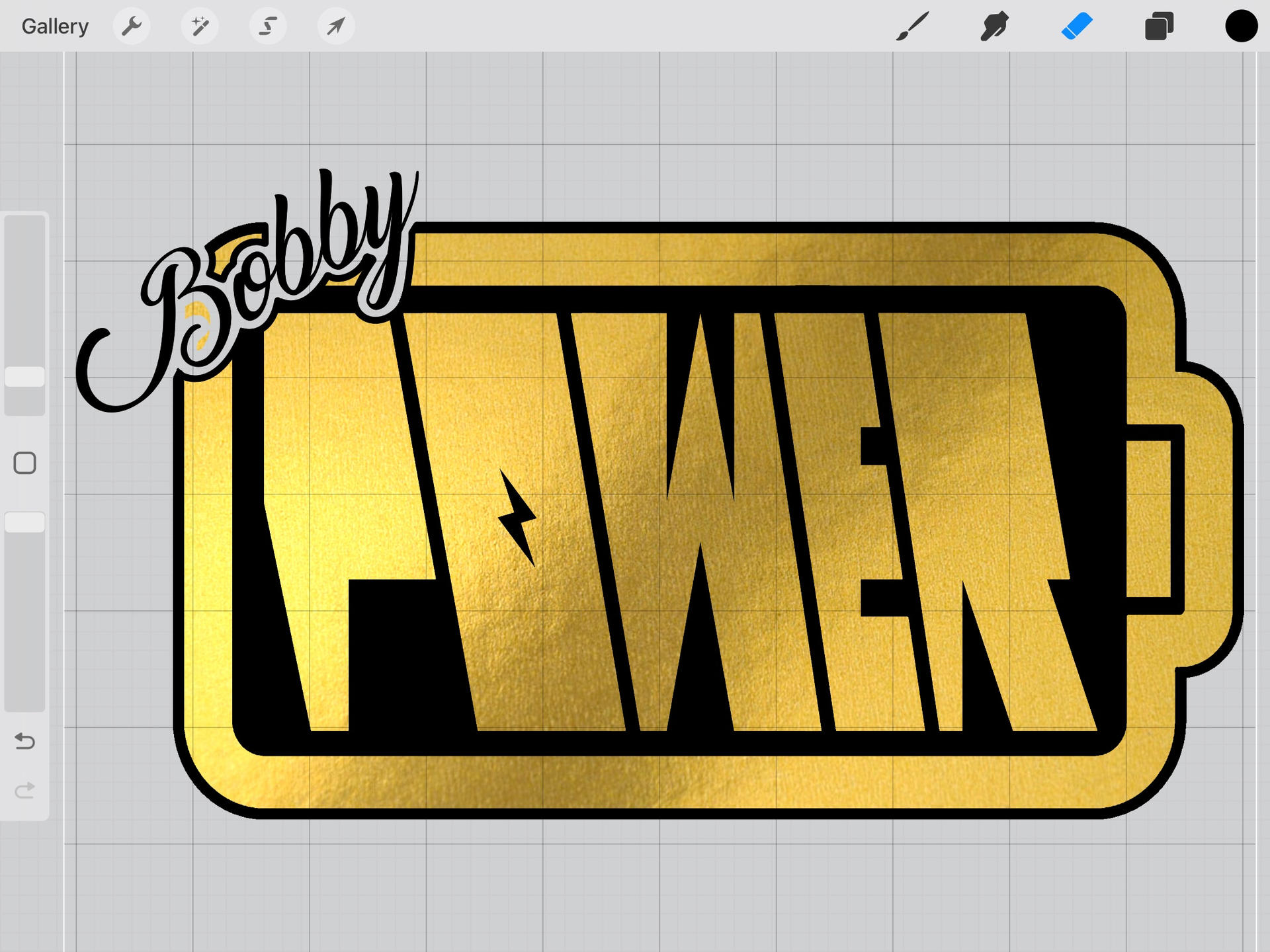 Bobby Power Wrestling Gear Logo by SomeFN90sGuy on DeviantArt