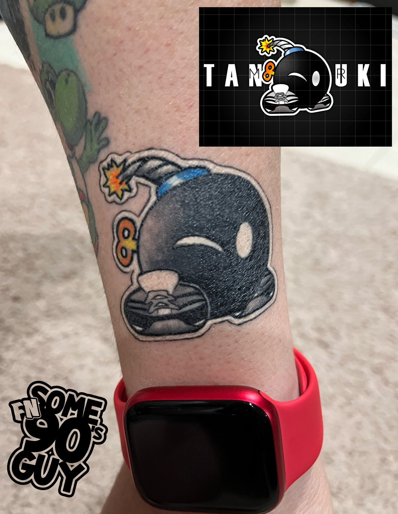 Bob Omb Jordans Tattoo by SomeFN90sGuy on DeviantArt