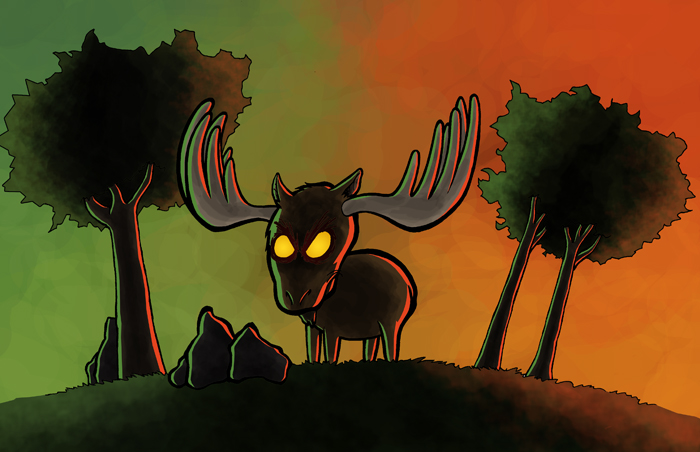 Pissed Chibi Moose