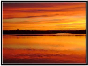 Orange sky, Orange river