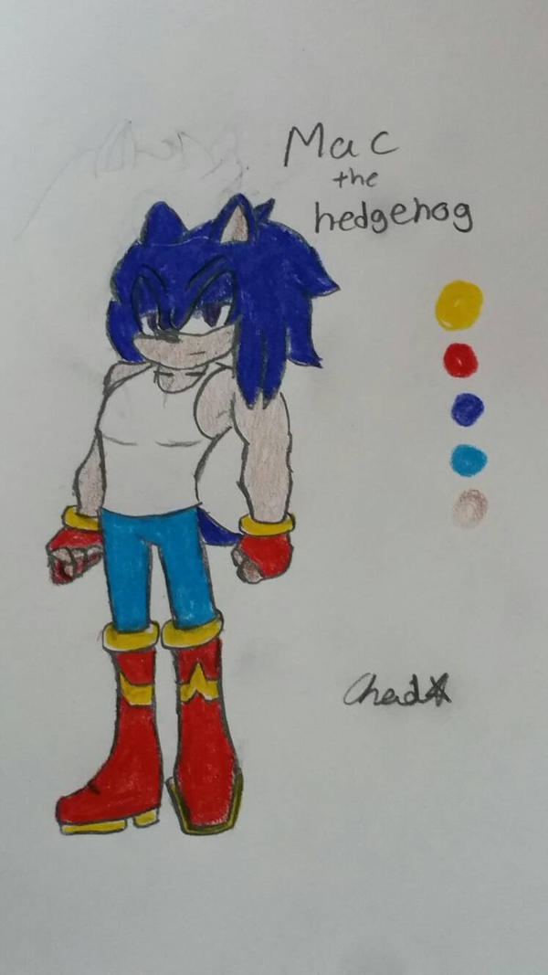 Mac the hedgehog by sonicsmash123 on DeviantArt
