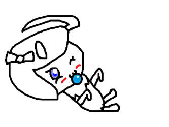 Lunar the Absol Chibi