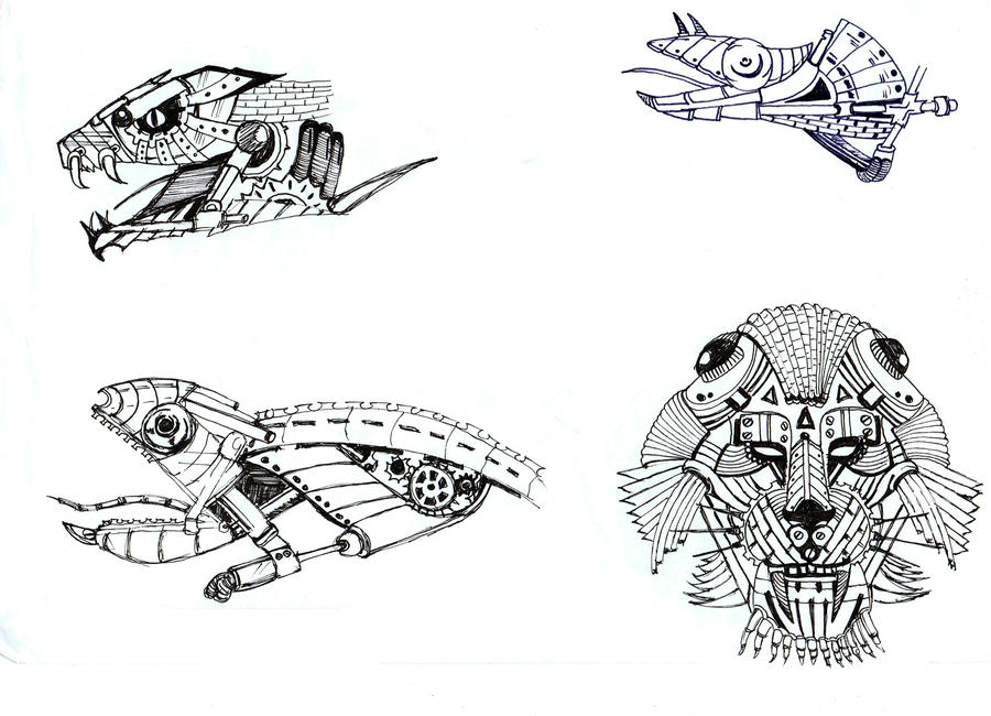 mechanical animals by ZeroGradi on DeviantArt mechanical animals by ZeroGradi on DeviantArt