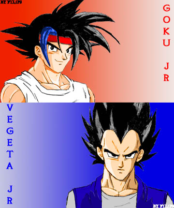 Goku Jr Vegeta Jr