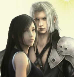 Tifa and Sephiroth