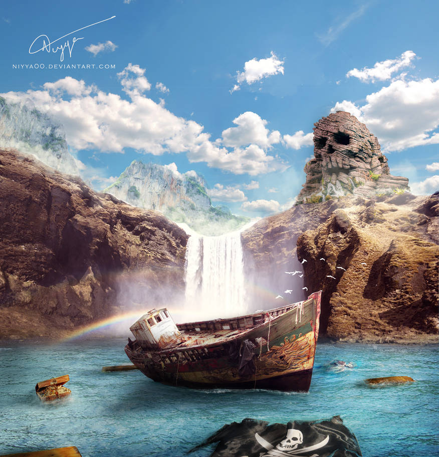 The Mysterious Island by niyya00 The Mysterious Island by niyya00