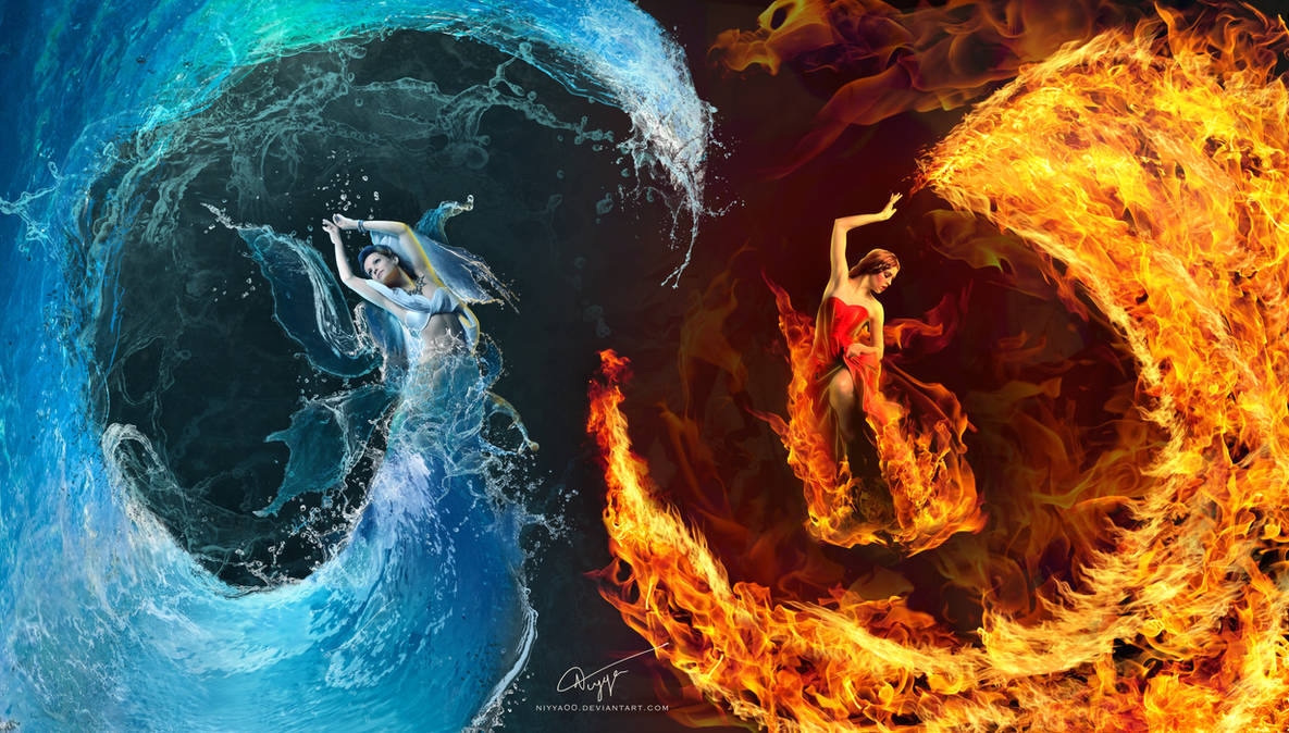 Fire And Water by niyya00