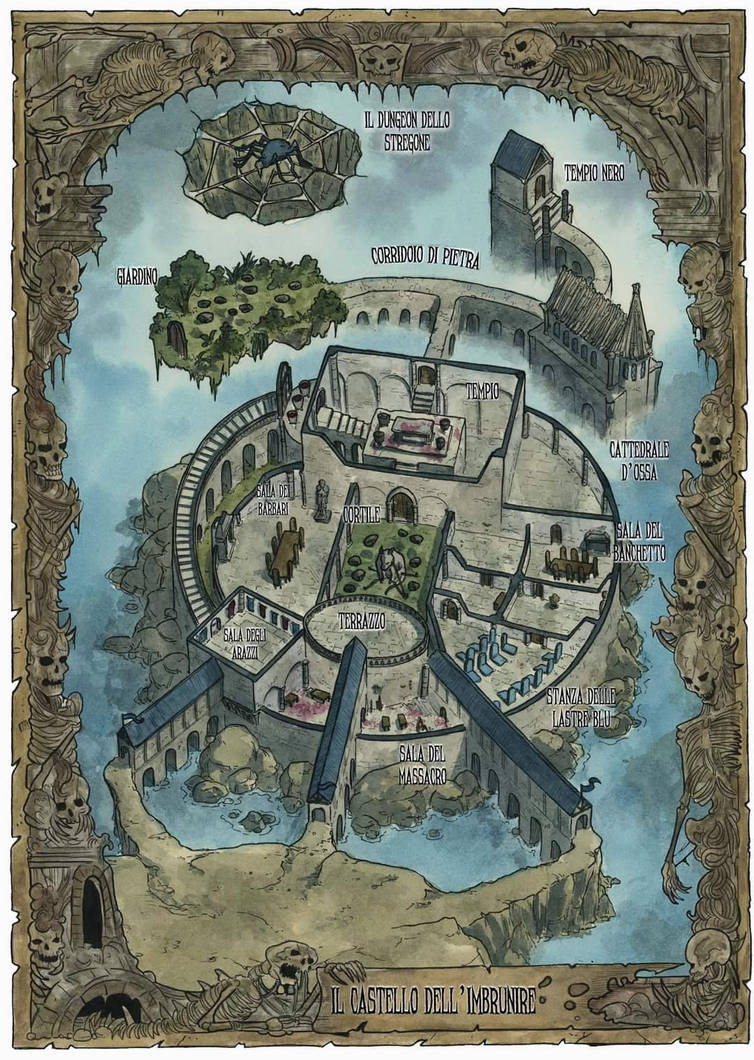 Blood sword rpg map by Moreno Paissan! by MorenoPaissanMap on DeviantArt