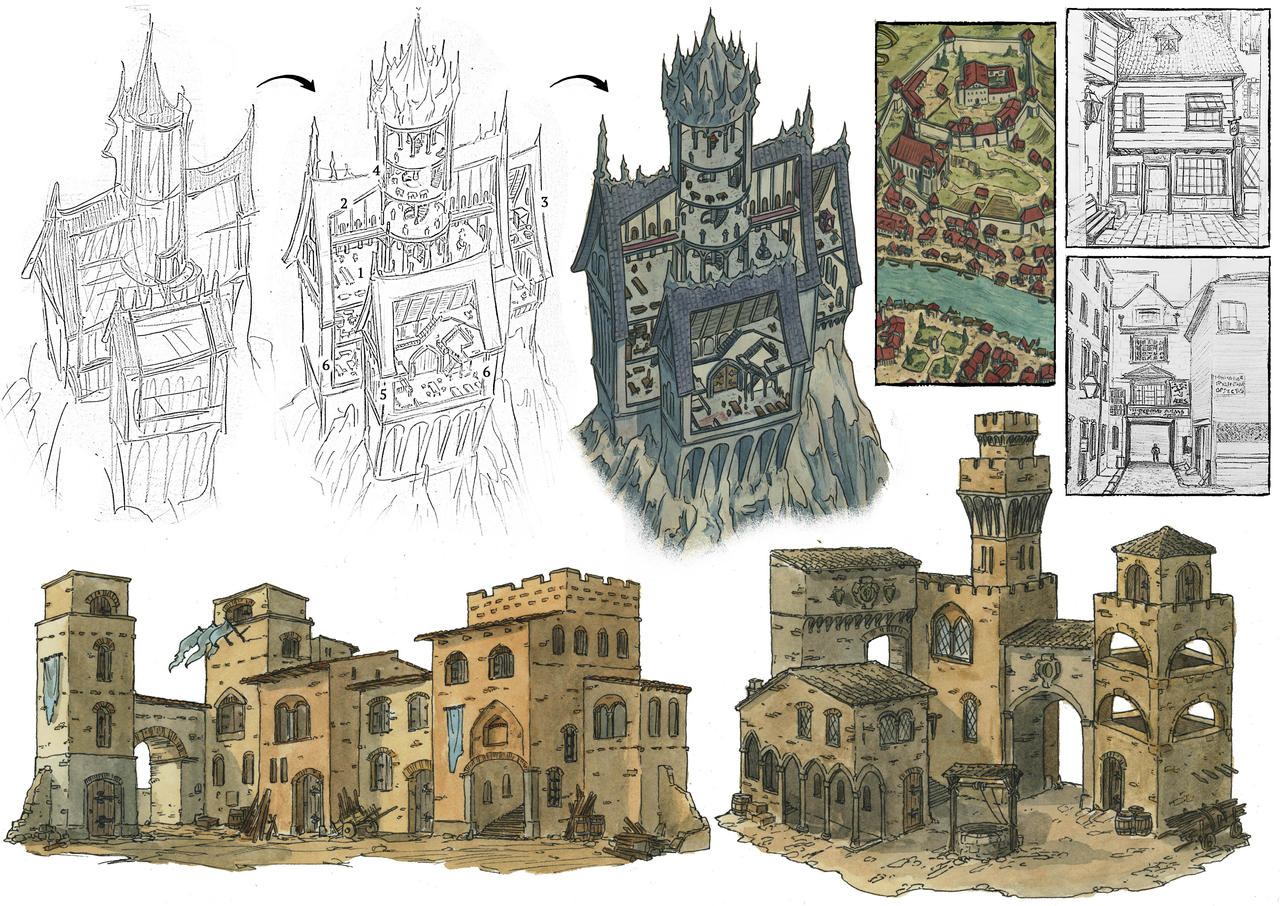 Buildings, cities and Maps by MorenoPaissanMap on DeviantArt