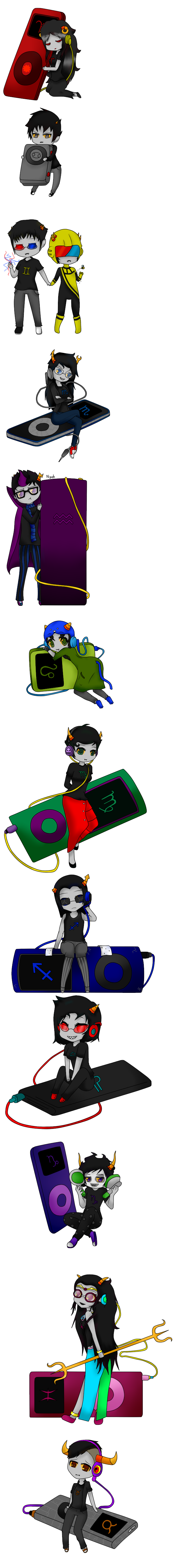 Homestuck iPods