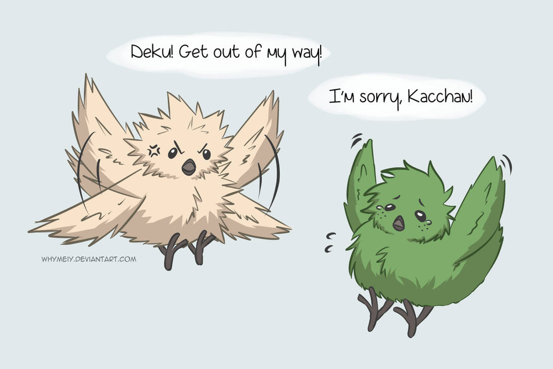 Bakudeku Fluffy Birds By Whymeiy On DeviantArt bakudeku-fluffy-birds-by-whymeiy-on-deviantart