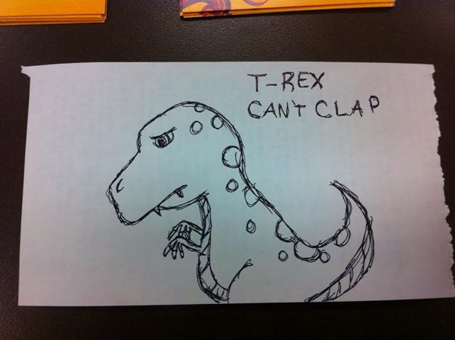 Sad T- Rex